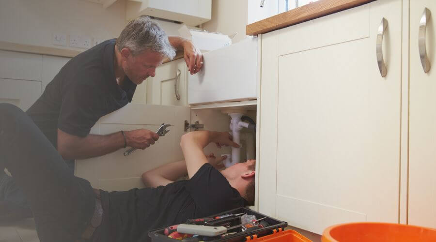 Professional burst pipe repair services in Port Byron, IL